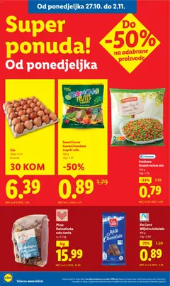 Pregled letka Katalog trgovine Lidl vrijedi od 27.10.2025 | Stranica: 8