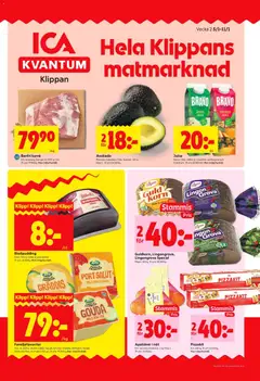 Förhandsgranska reklamblad Klippan från butik ICA Kvantum gäller från 05/01/2026