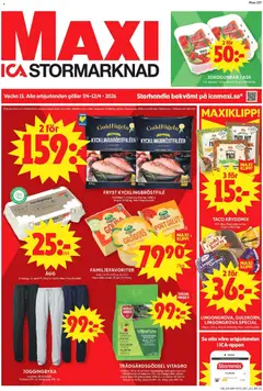 Förhandsgranska reklamblad Solna från butik ICA Maxi gäller från 06/04/2026