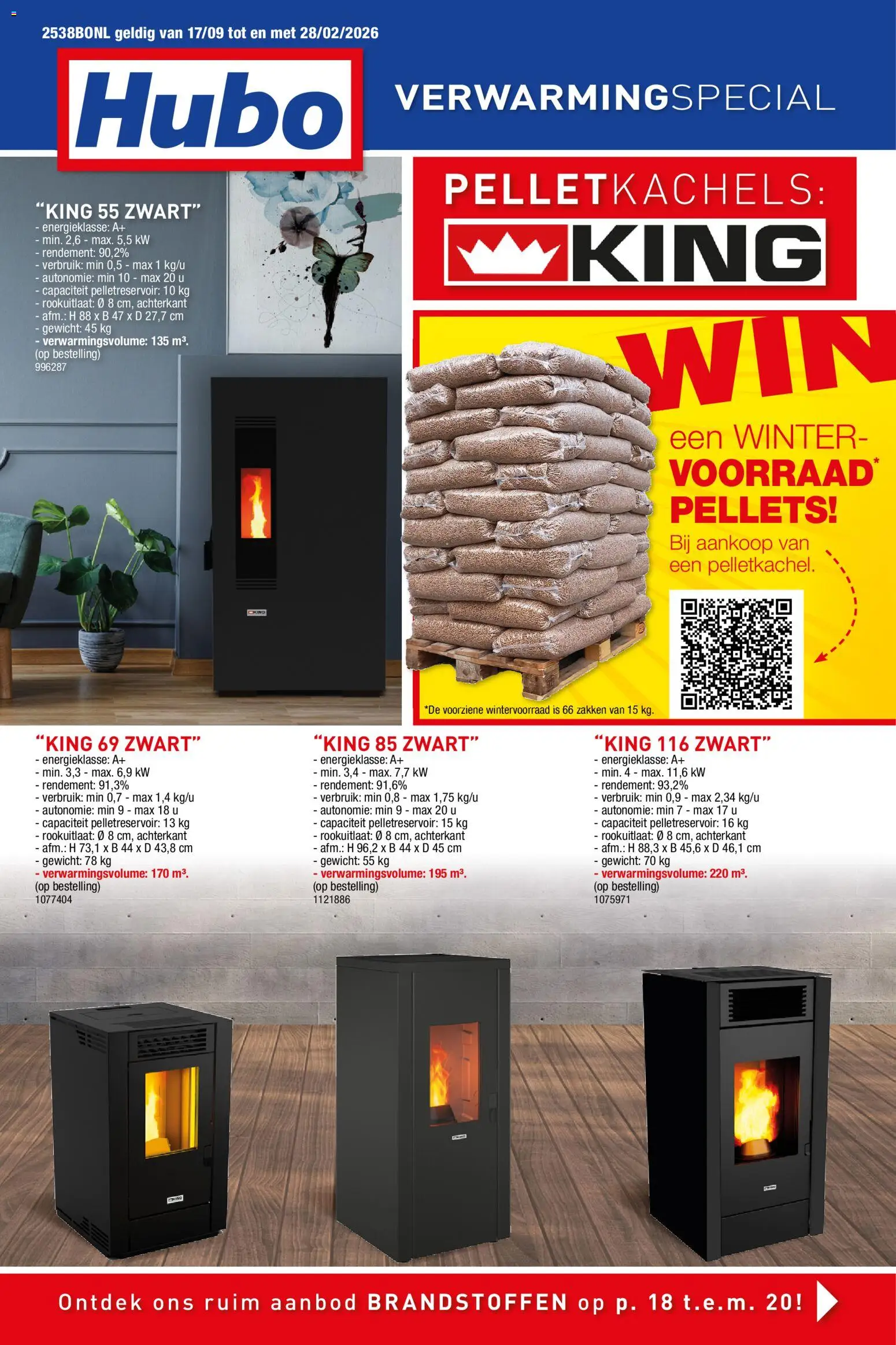 Voorbeeld van Folder van winkel Hubo geldig vanaf 27/09/2025