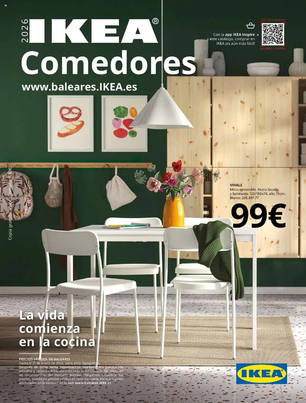 IKEA catálogo 01/09/2025 - 31/01/2026/2025 >> Comedores