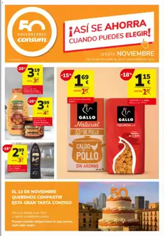 Vista previa del folleto de la tienda Consum válido desde el 23/10/2025 