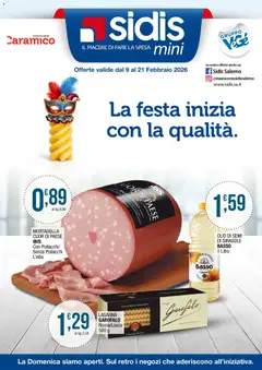 Anteprima dell'opuscolo Volantino Mini dal negozio Sidis valido da 09/02/2026