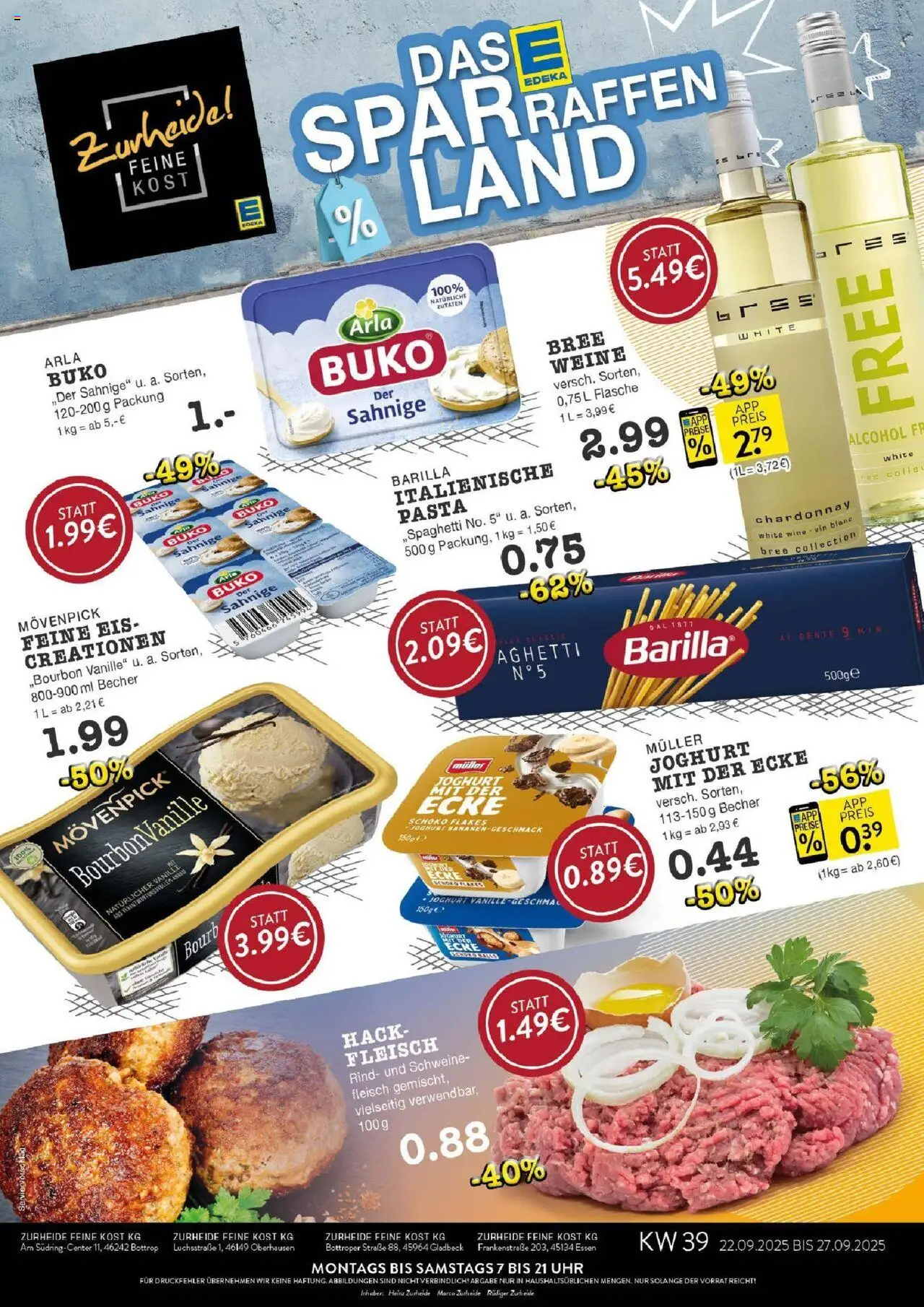 EDEKA Prospekt ab 12.09.2025 - Prospekt Bottrop Online