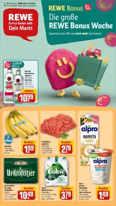 Vorschau von dem Prospekt des Geschäftes Rewe, gültig ab dem 13.10.2025