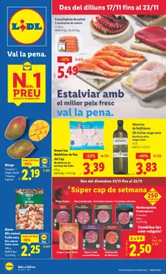 Vista previa del folleto de la tienda Lidl válido desde el 17/11/2025 