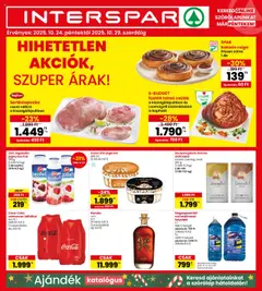 Interspar - Akciós újság Interspar megtekintése, amely érvényes 2025.10.24.-től