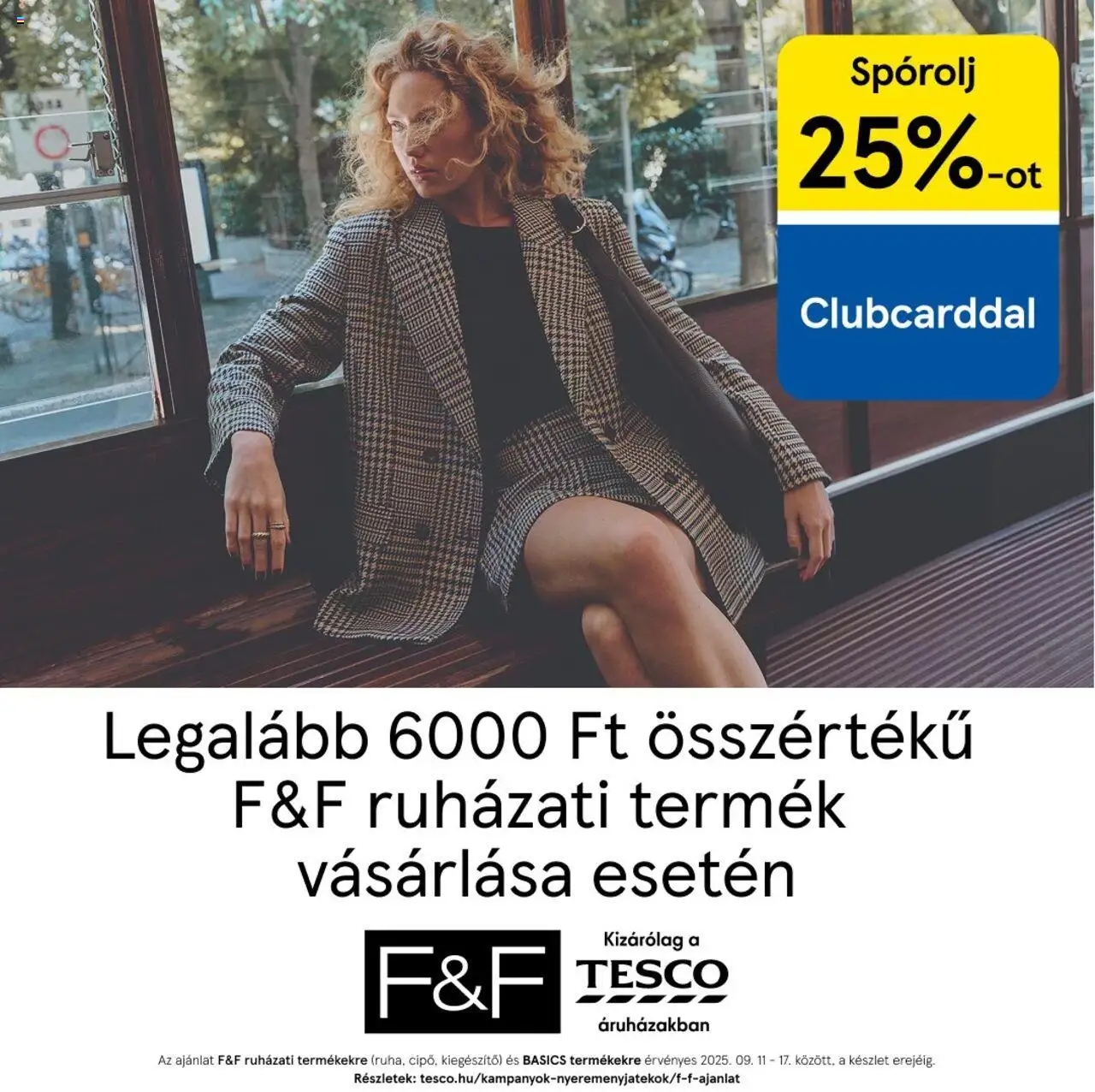 F&F aktuális szórólap, érvényes 2025.09.11.-től - 1 oldal