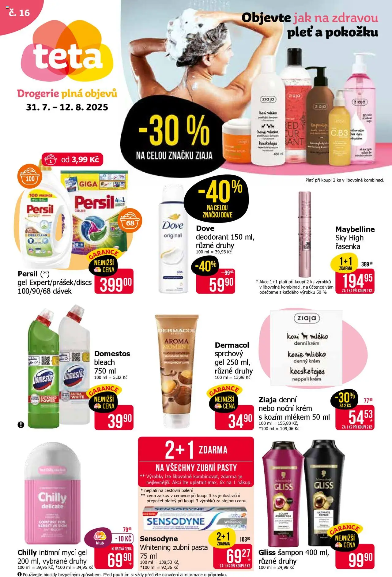  TETA Drogerie leták (31.07.2025) >> Leták na příští týden