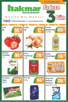 Hakmar Hakmar - Katalog Sadece 3 Gün 03.04.2026 - Broşürünün önizlemesi