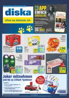 Vorschau von dem Prospekt des Geschäftes Diska, gültig ab dem 27.10.2025