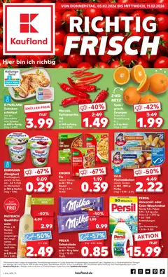 Vorschau von dem Prospekt des Geschäftes Kaufland, gültig ab dem 05.02.2026