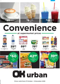 Preview of OK Foods flyer valid from 27/10/2025