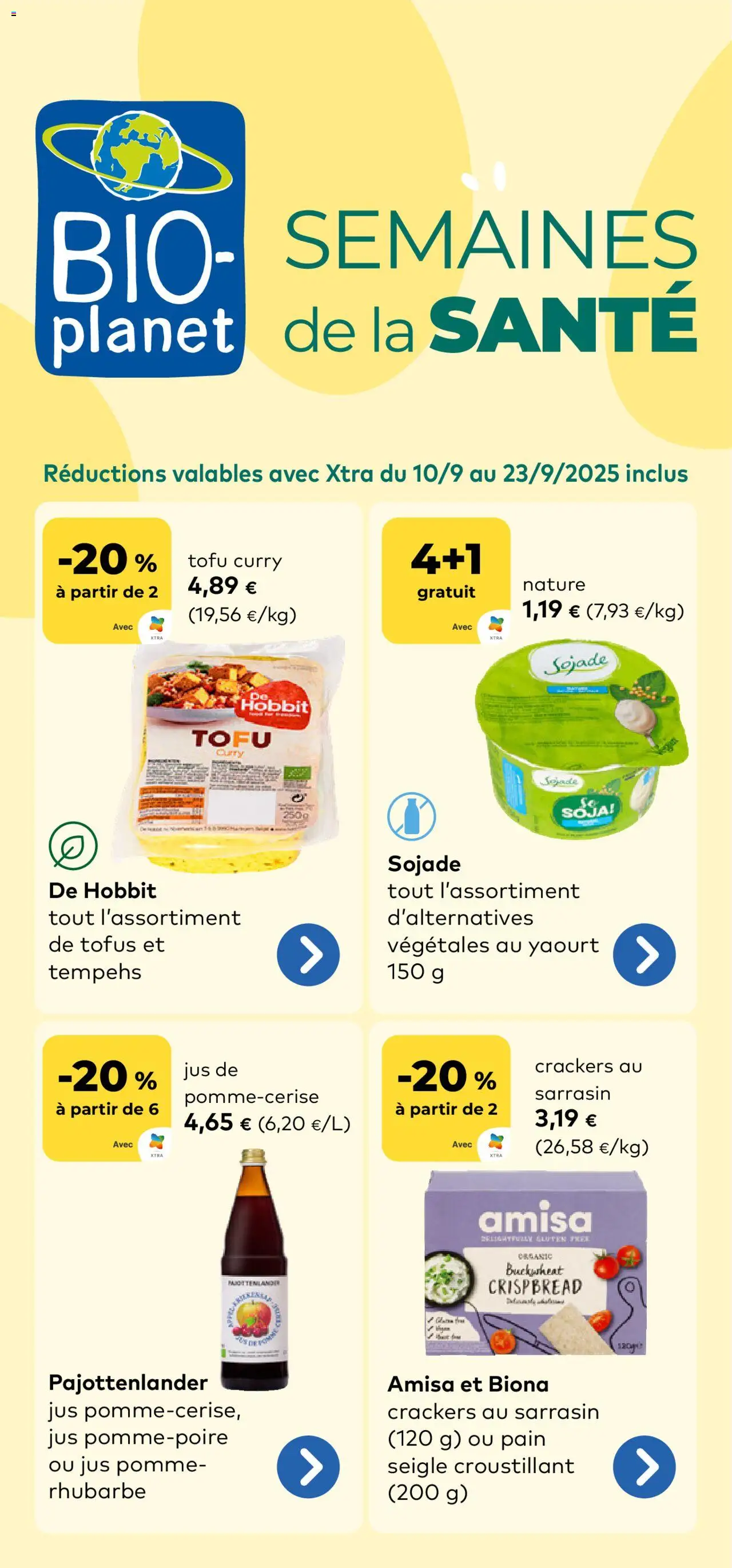 BioPlanet shop Publicité geldig vanaf 10/09/2025 - Paginanummer 1