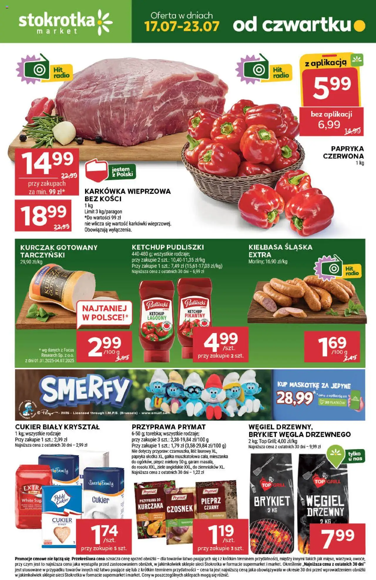 Stokrotka gazetka od czwartku 17.07.2025 >> "Market" - Numer strony 1