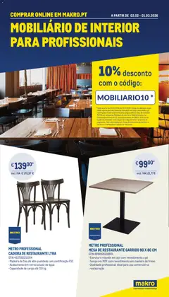 Pré-visualização do folheto da loja Makro válida a partir de 02/02/2026