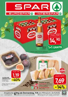 Vorschau der Angebote: Spar Kärnten gültig ab 11.09.2025