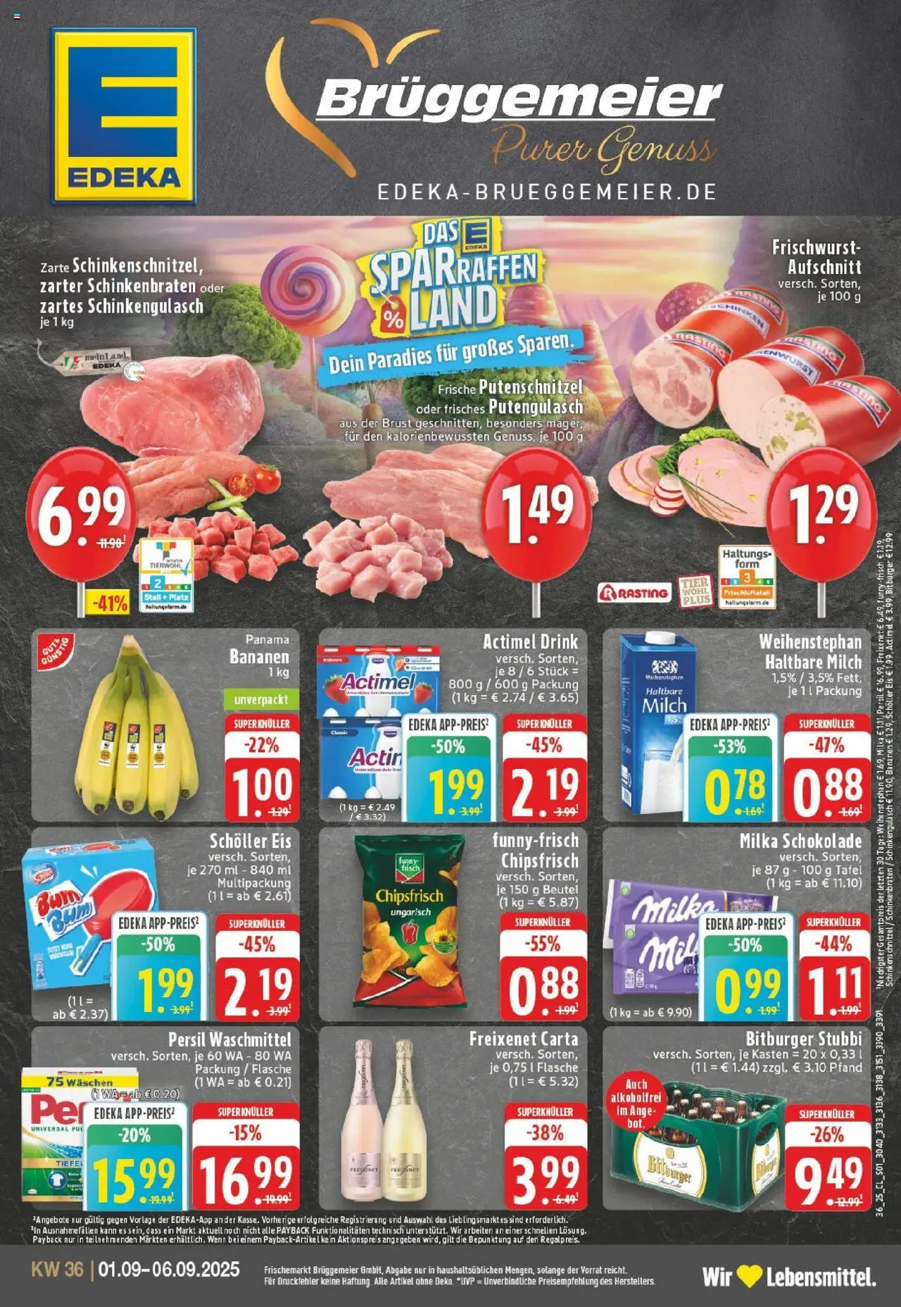 EDEKA Prospekt ab 01.09.2025 - Prospekt Kevelaer Online