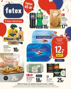 Eksempel på tilbudsavis Tilbudsavis fra butik Føtex gyldig fra 26/09/2025