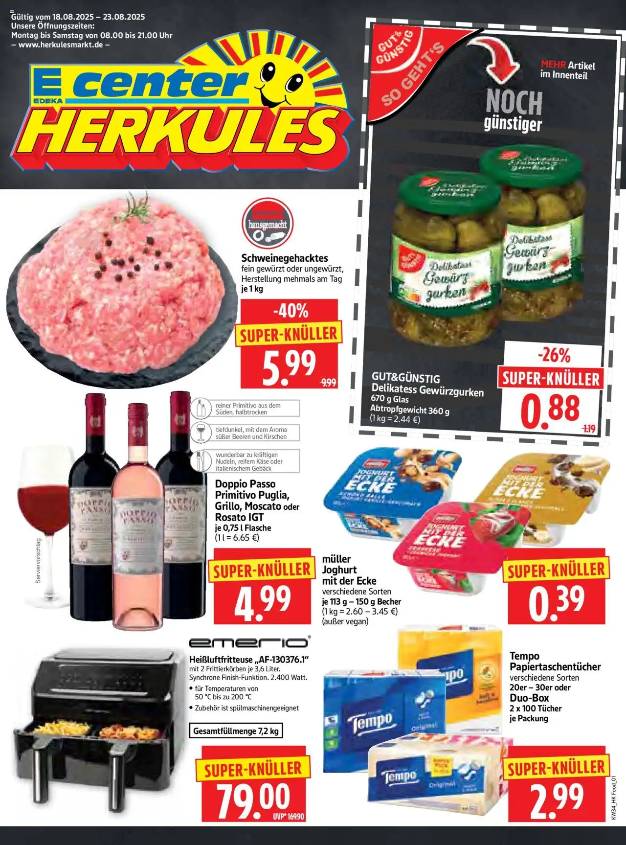 HERKULES Prospekt (vom 18.08.2025 - 23.08.2025)