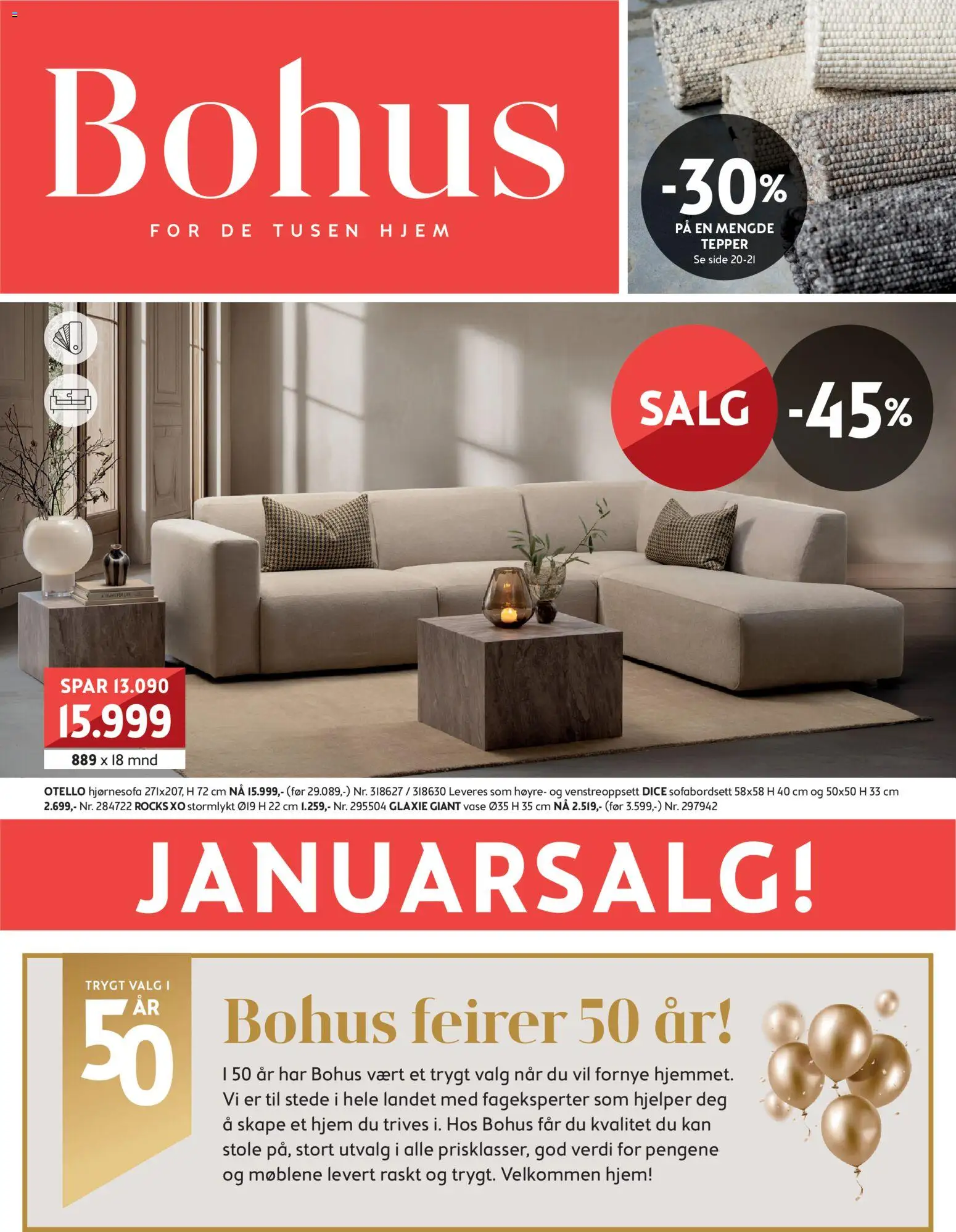 Forhåndsvis Kundeavis fra butikk Bohus gyldig fra 01/01/2026