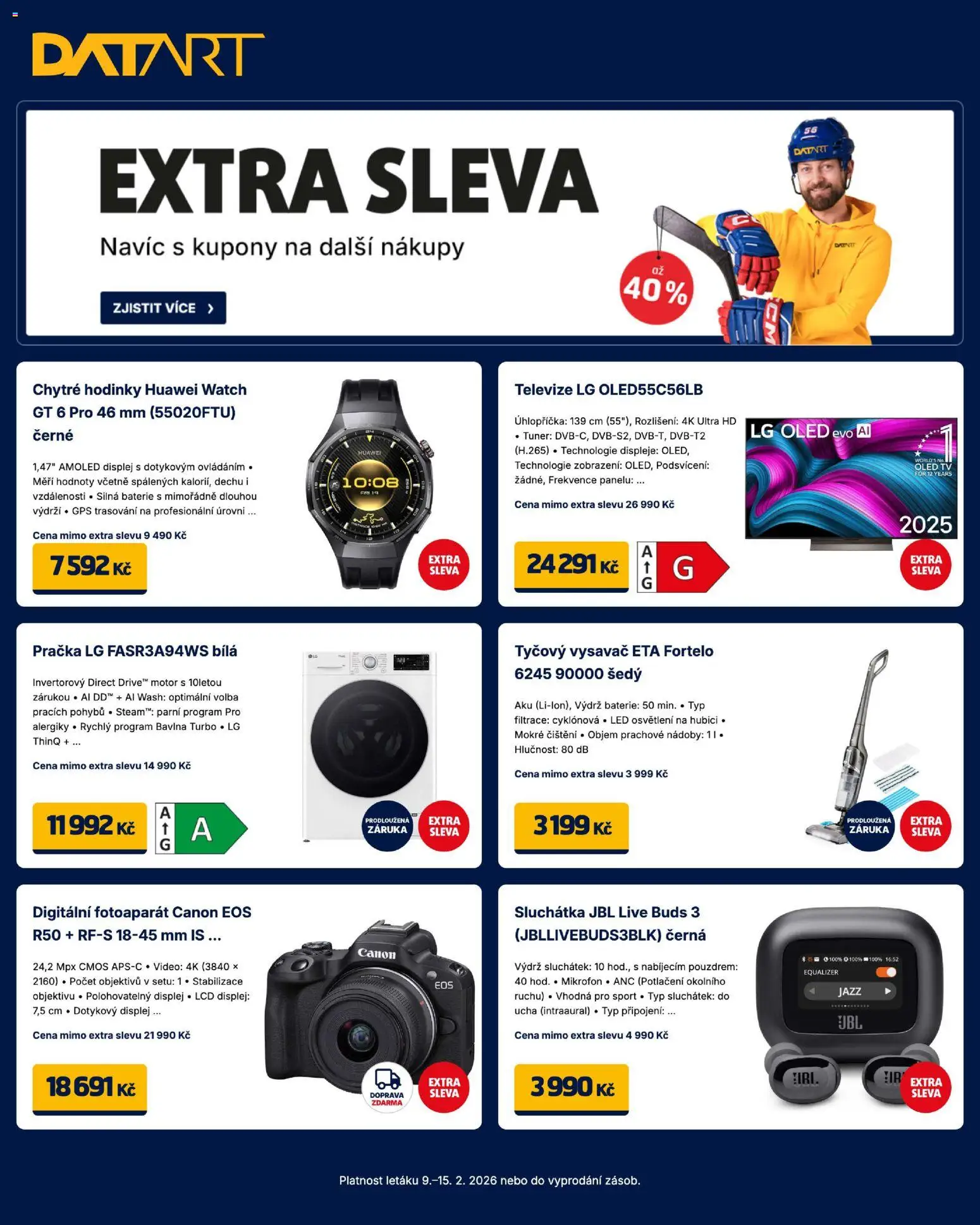 Náhled nabídky: Datart Leták platný od 09.02.2026