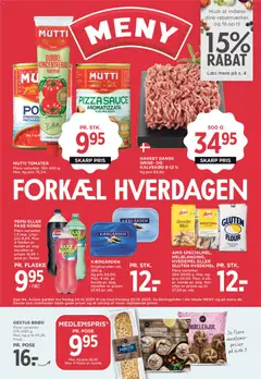 Eksempel på tilbudsavis Tilbudsavis fra butik Meny gyldig fra 24/10/2025