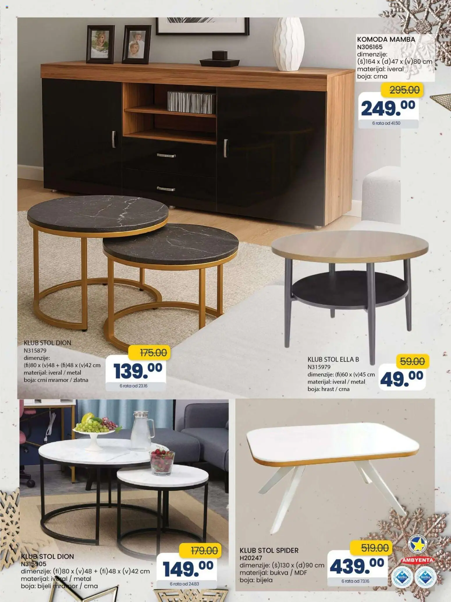 Pregled letka Katalog trgovine FIS vrijedi od 2025.12.23