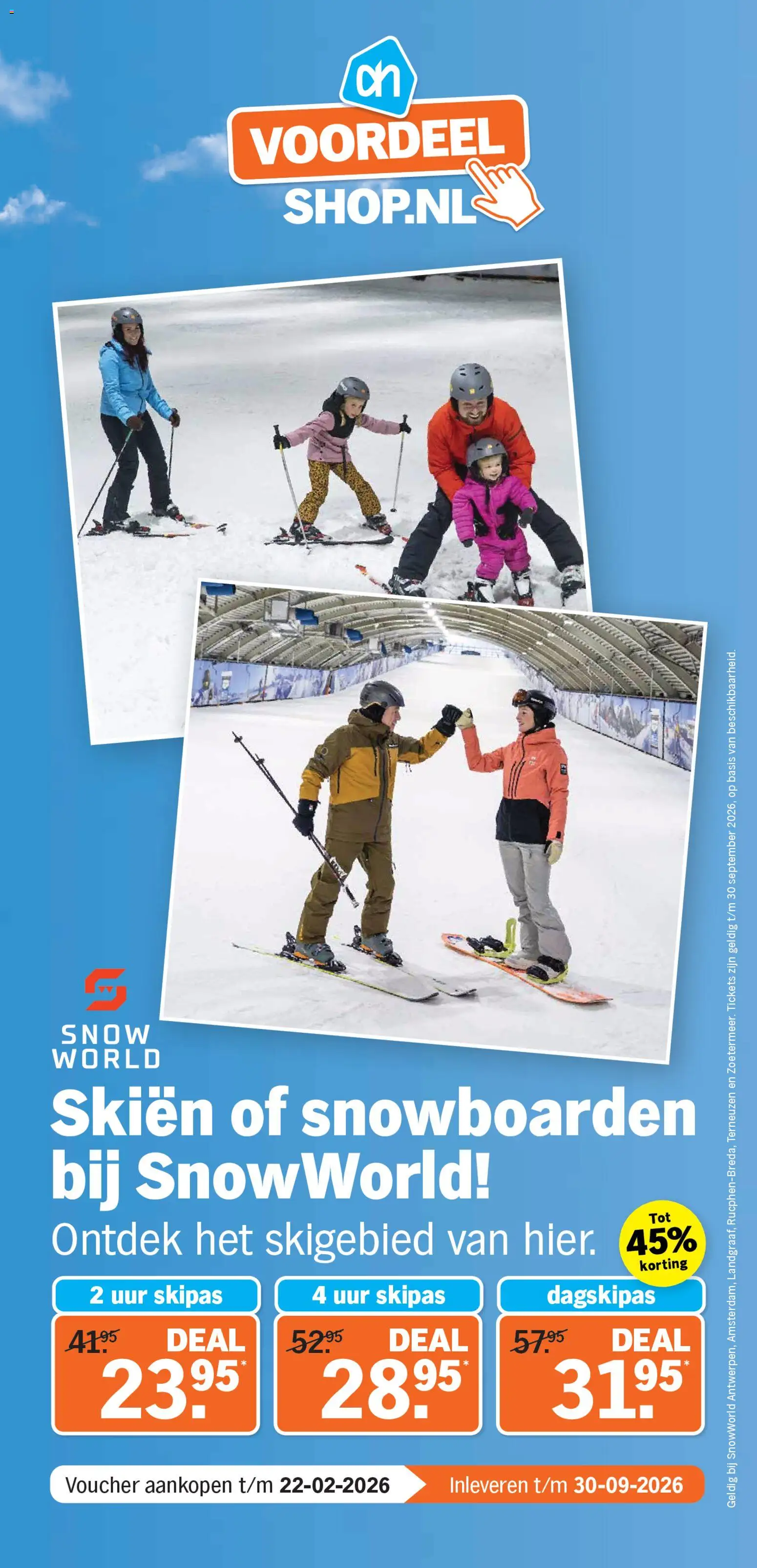 Voorbeeld van Voordeelshop folder week 5 van winkel Albert Heijn geldig vanaf 26-01-2026