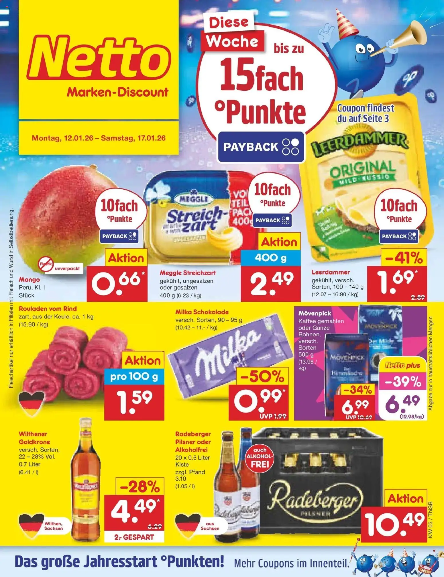 Vorschau von dem Prospekt des Geschäftes Netto Marken-Discount, gültig ab dem 12.01.2026