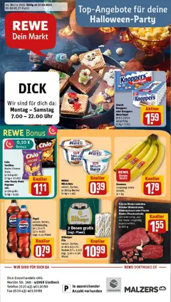 Vorschau von dem Prospekt des Geschäftes Rewe, gültig ab dem 26.10.2025