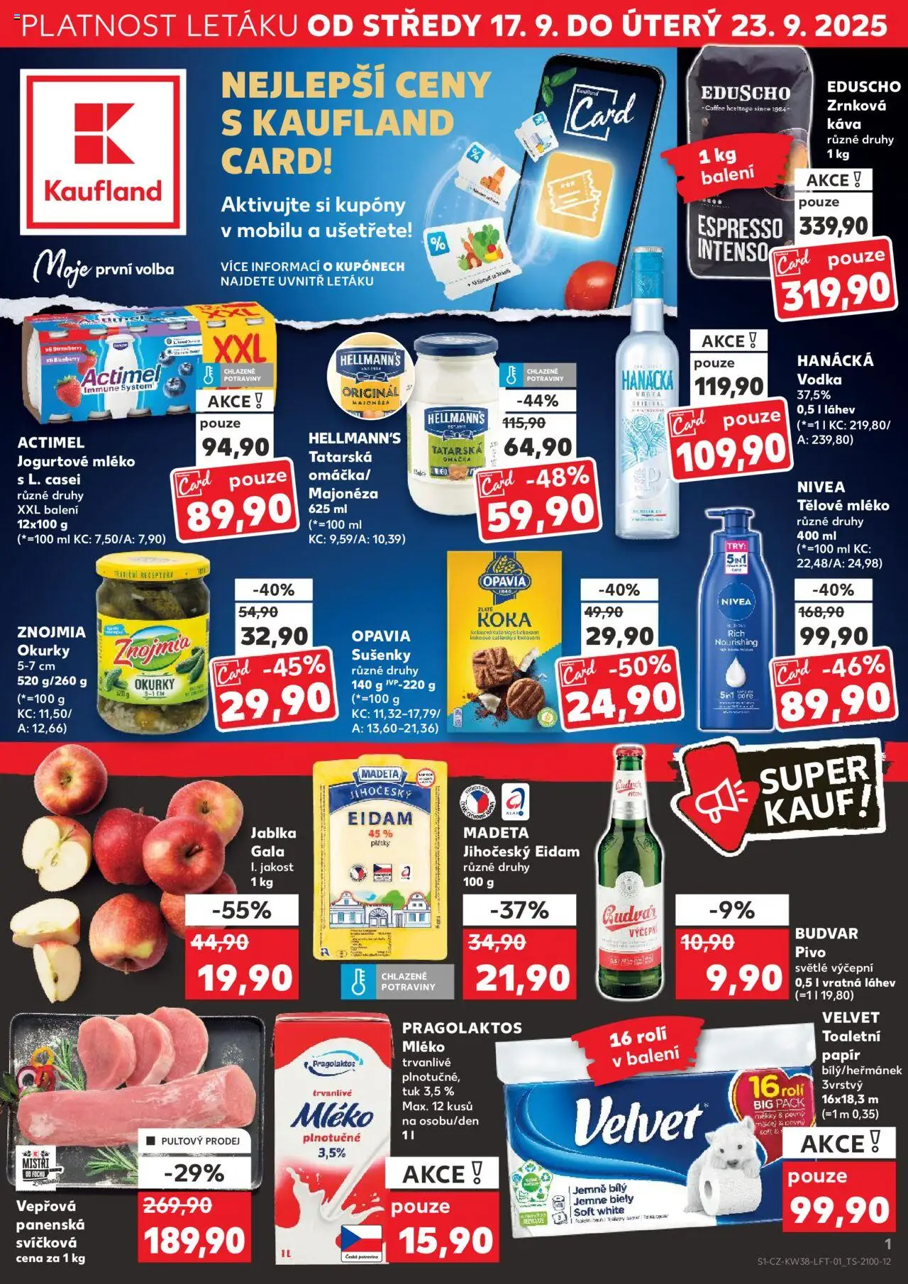  KAUFLAND Leták - Chomutov (17.09.2025) příští týden 