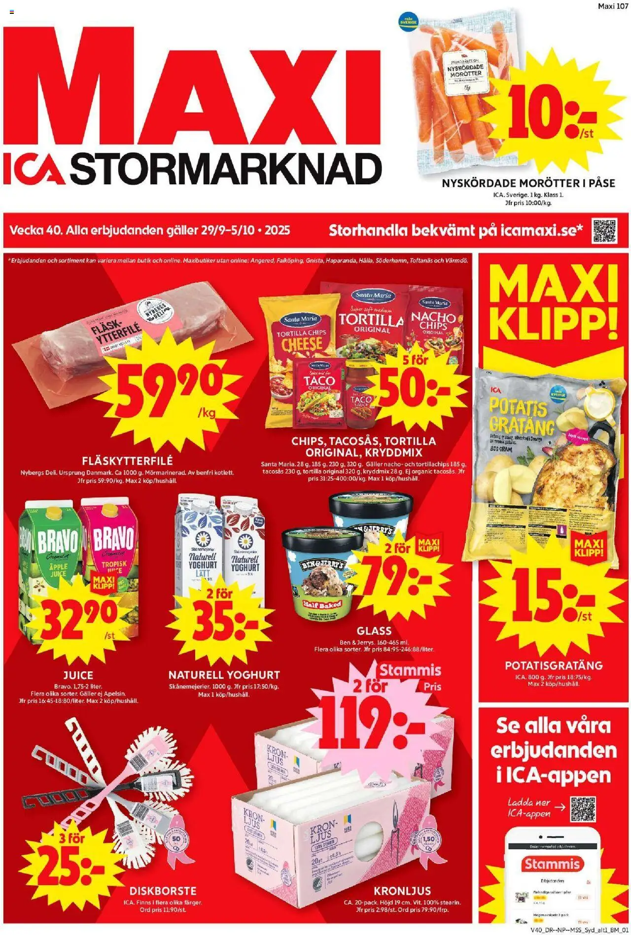 Löddeköpinge är giltig 29/09 2025 > Veckans Erbjudanden gäller från 29/09/2025 till 05/10/2025 sidnummer 1