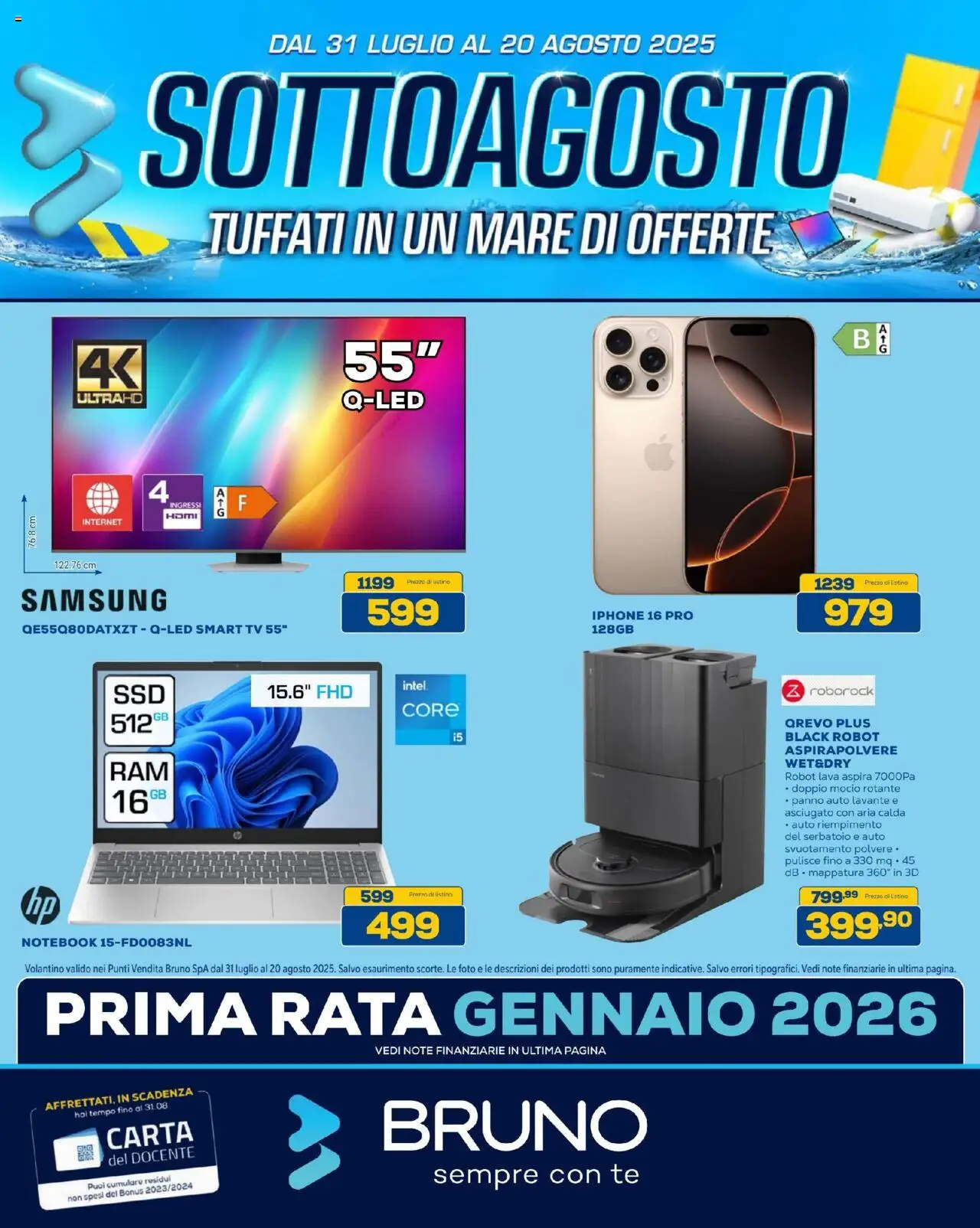 Volantino BRUNO valido da 31/07/2025 numero di pagina 1