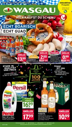 Vorschau von dem Prospekt des Geschäftes Wasgau, gültig ab dem 08.09.2025
