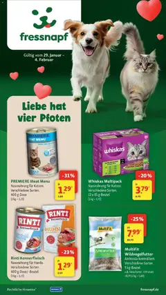 Vorschau von dem Prospekt des Geschäftes Fressnapf, gültig ab dem 29.01.2026