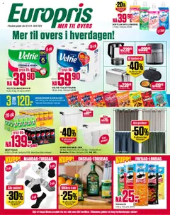 Forhåndsvis Kundeavis fra butikk Europris gyldig fra 11/08/2025