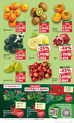 Преглед на Седмична брошура 46 от магазин Кауфланд - Офертата е валидна от 10.11.2025 | Cтраница : 5