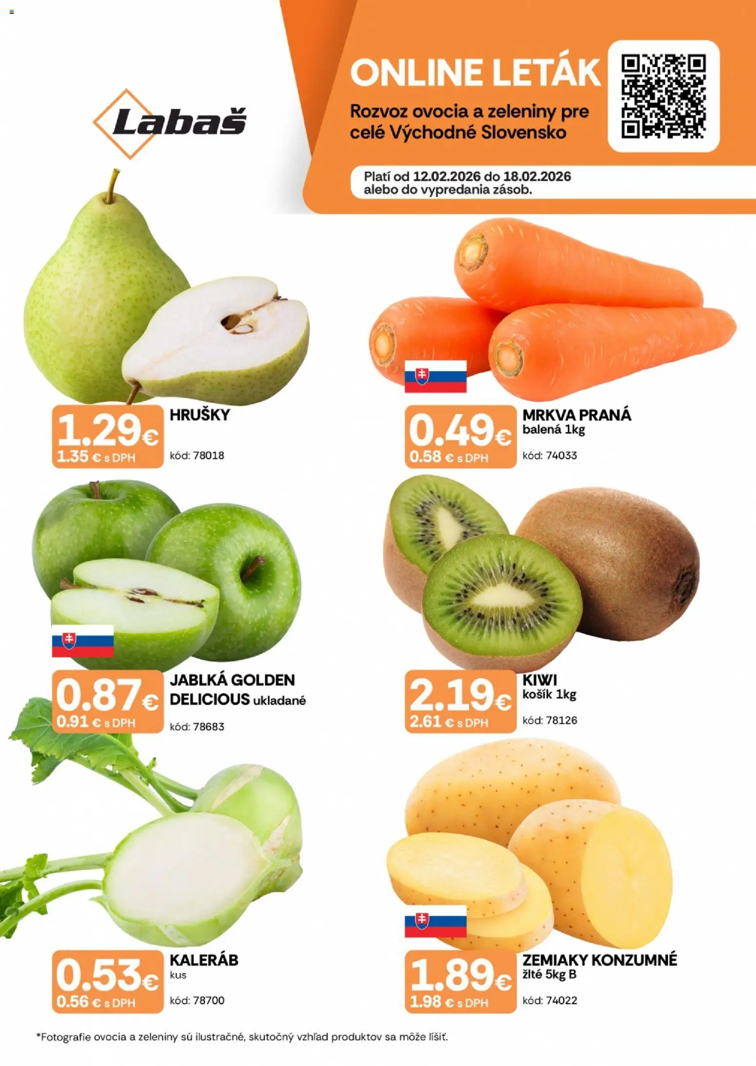 Náhľad Labaš letáku platného od 12.02.2026