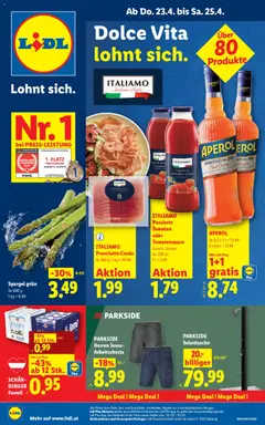 Vorschau der Angebote: Lidl Lidl - Flugblatt gültig ab 23.04.2026