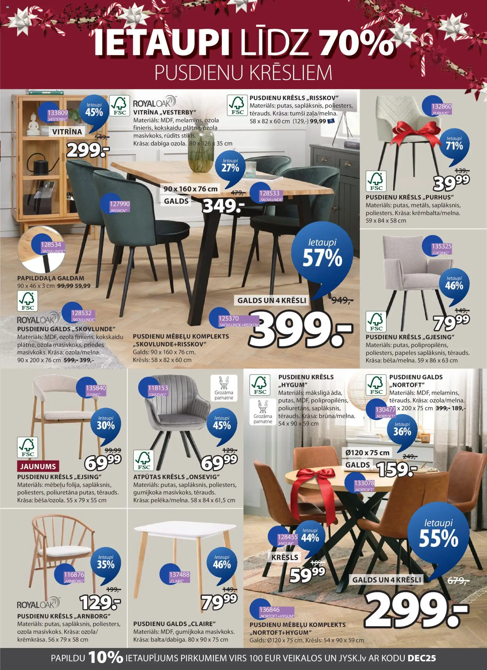 Skatīt Jysk akciju bukletu, derīgs no 2025.12.02