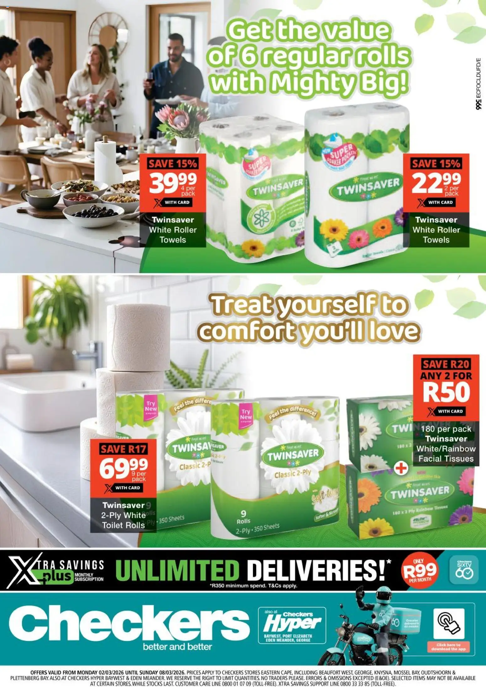 Preview of Checkers flyer valid from 02/03/2026