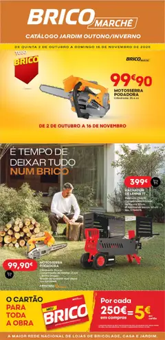 Pré-visualização do folheto da loja BricoMarché válida a partir de 02/10/2025