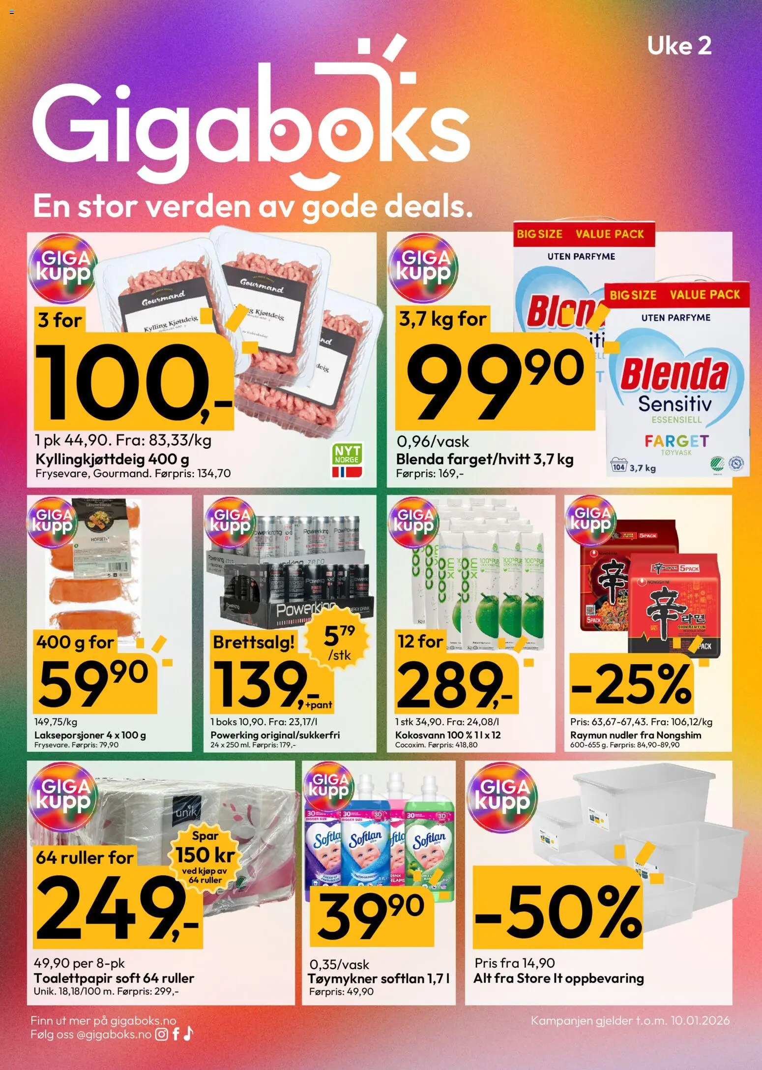 Forhåndsvis Kundeavis fra butikk Gigaboks gyldig fra 05/01/2026