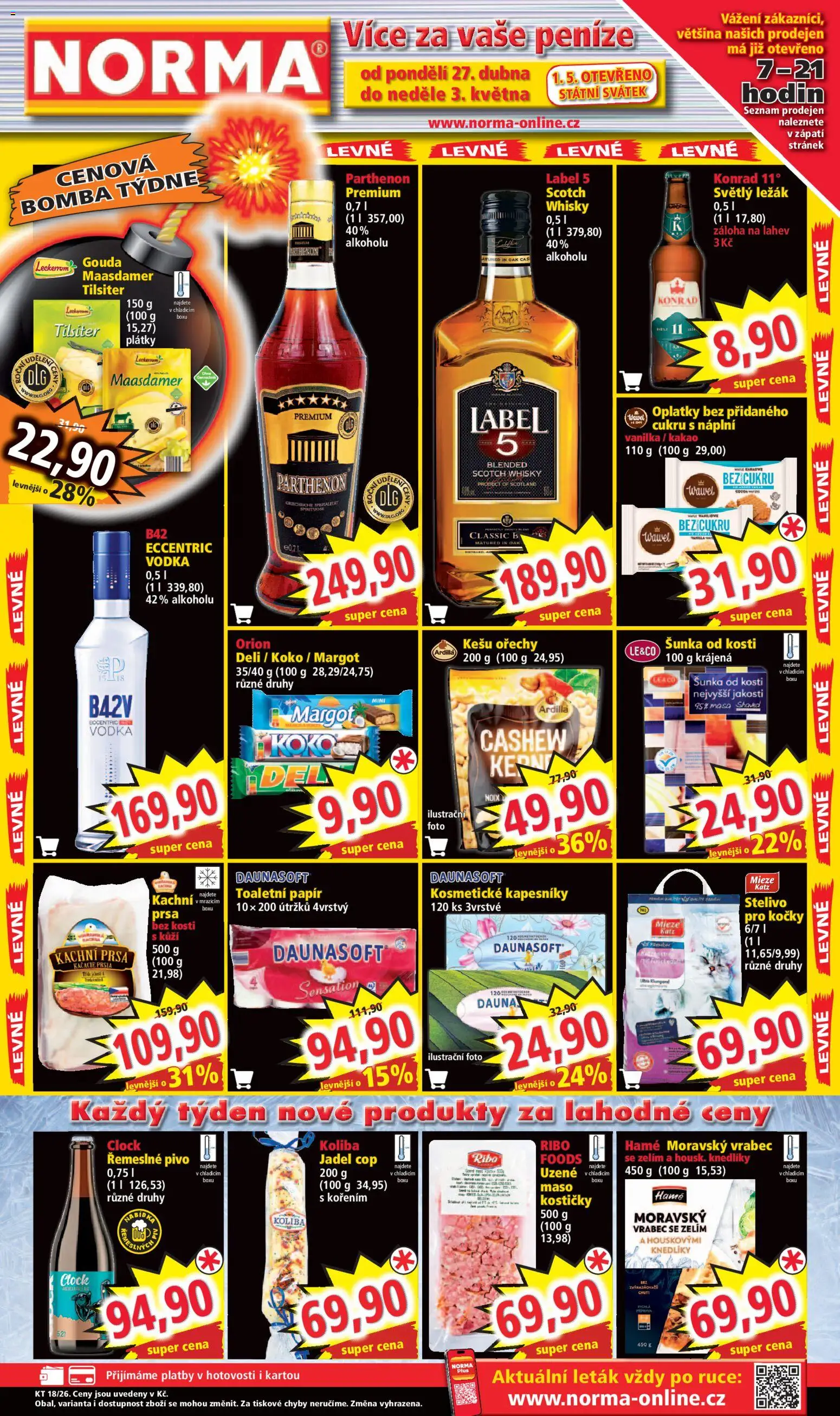 Náhled nabídky: Norma Norma leták platný od 27.04.2026