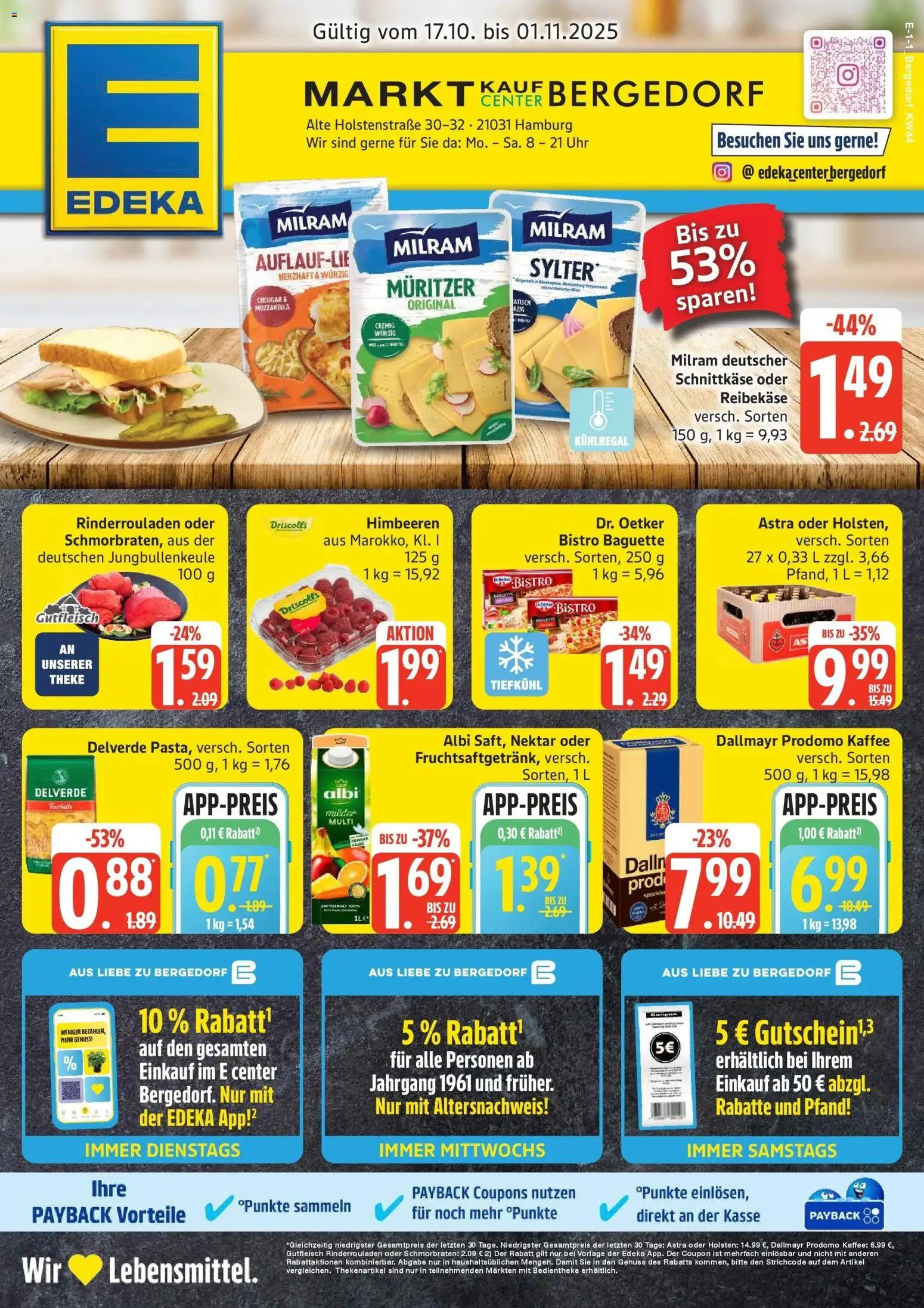 Vorschau von dem Prospekt des Geschäftes Marktkauf, gültig ab dem 26.10.2025