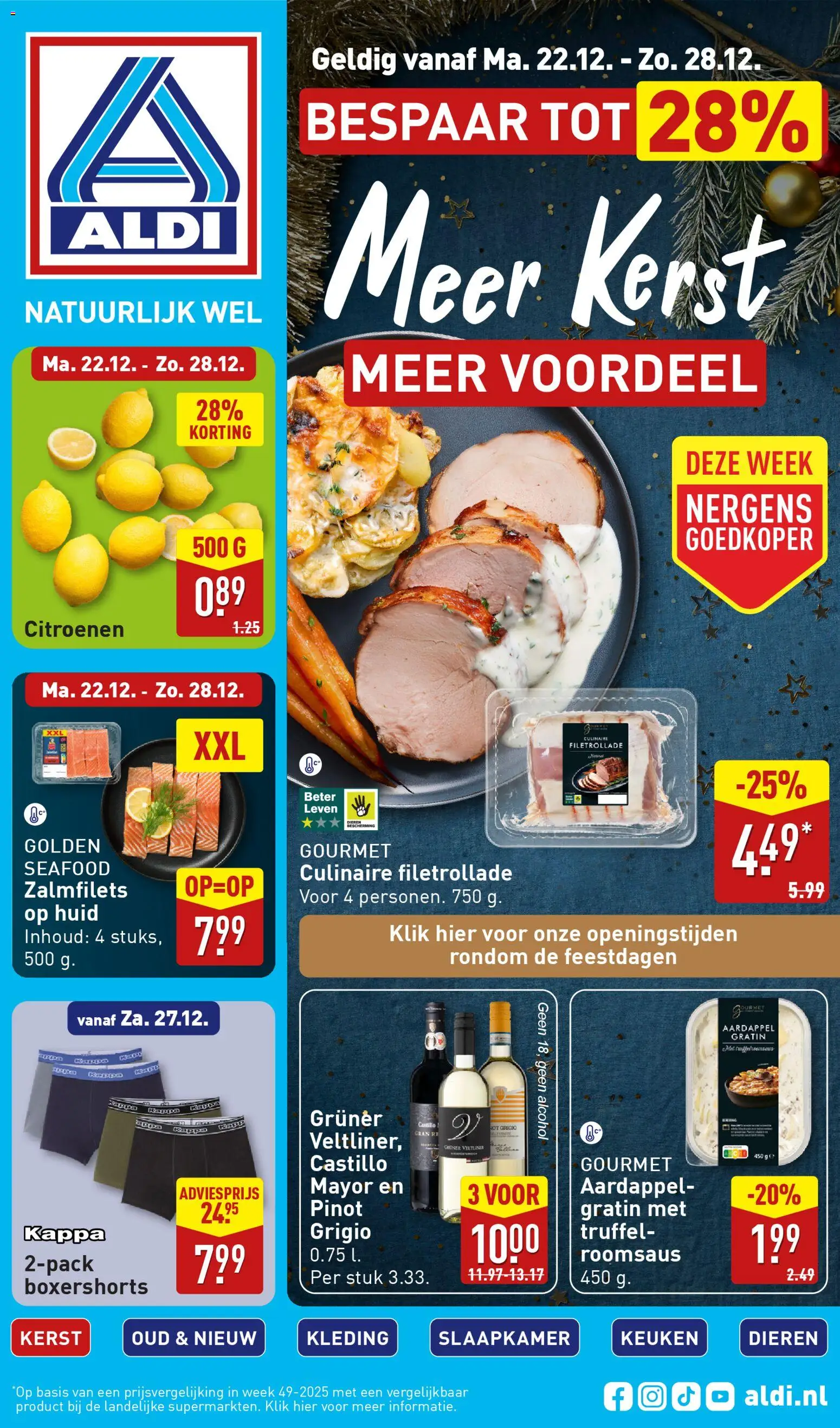 Voorbeeld van Folder week 52 van winkel Aldi geldig vanaf 22-12-2025