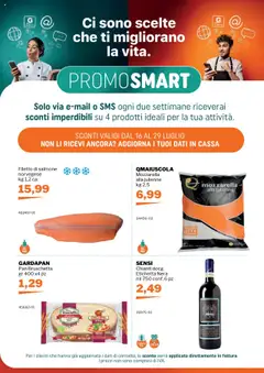 Anteprima dell'opuscolo Volantino Promo Smart dal negozio Sogegross valido da 16/07/2025