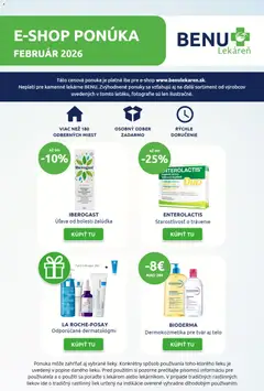 Náhľad BENU Lekáreň letáku platného od 01.02.2026