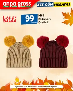 Anpa Gross İndirim Kitti bere 08.11.2025 - Broşürünün önizlemesi